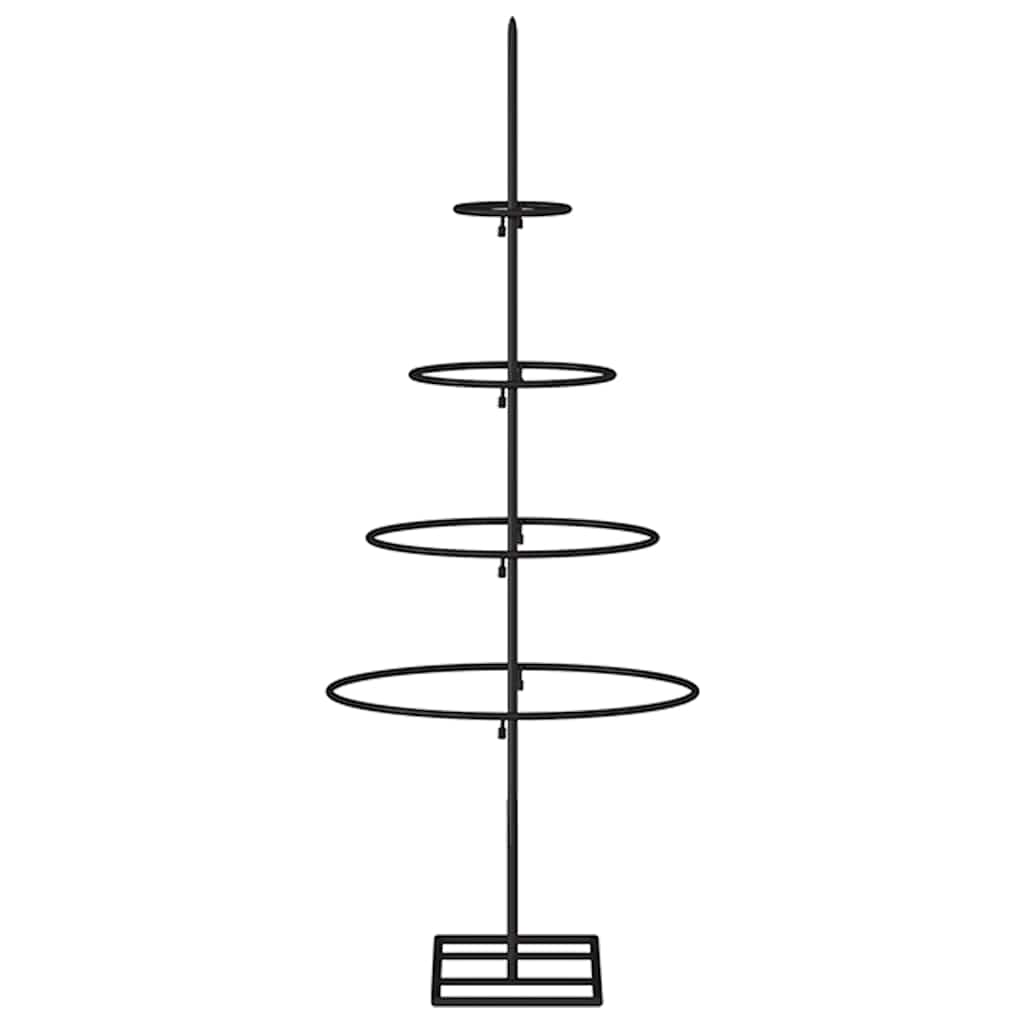 Julgran i metall svart 60 cm