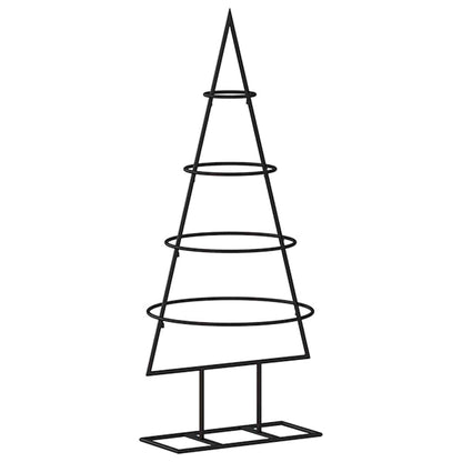 Julgran i metall svart 60 cm