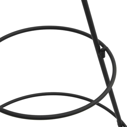 Julgran i metall svart 60 cm