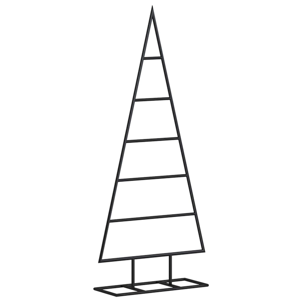 Julgran i metall svart 90 cm