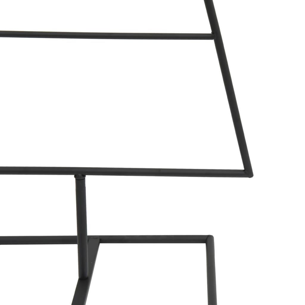 Julgran i metall svart 90 cm