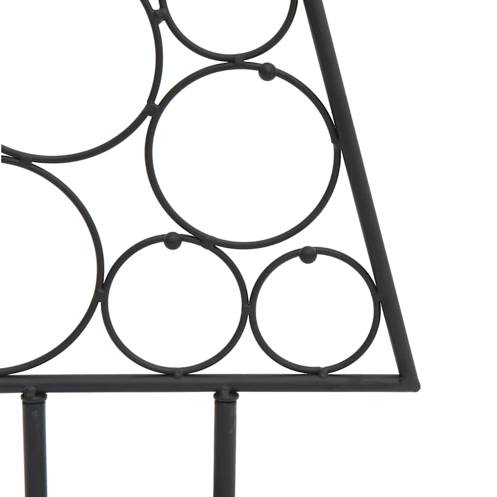 Julgran i metall svart 60 cm