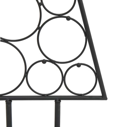 Julgran i metall svart 60 cm