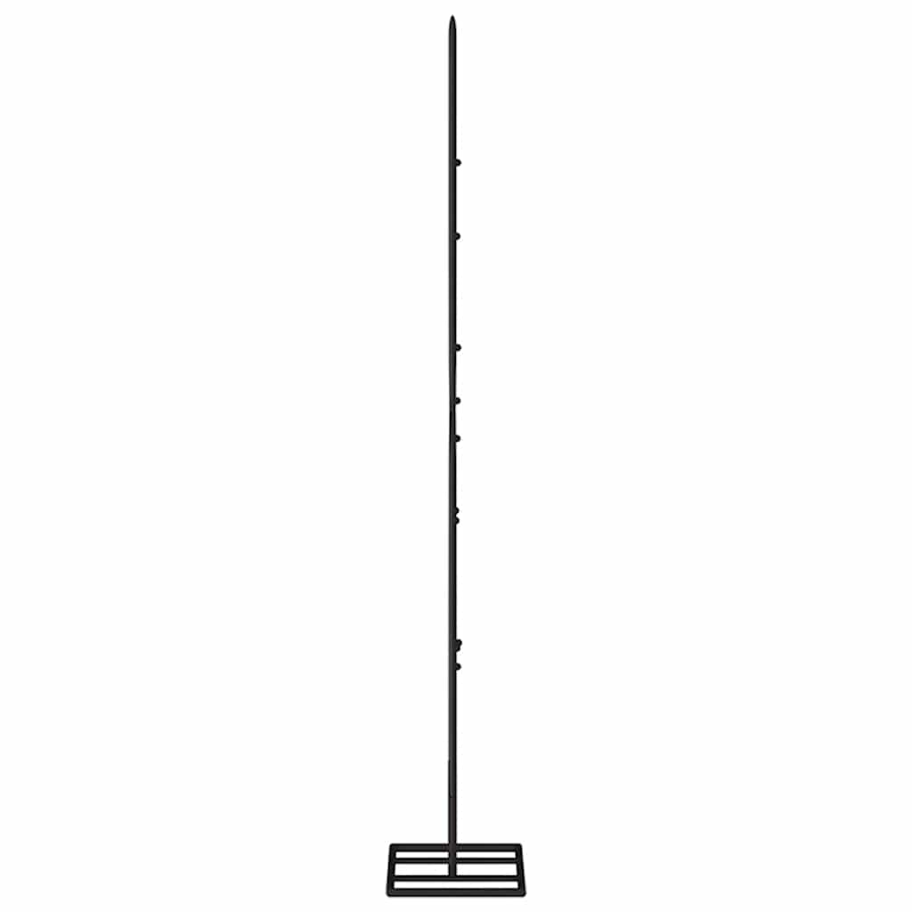 Julgran i metall svart 90 cm