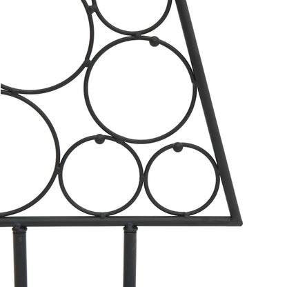 Julgran i metall svart 90 cm