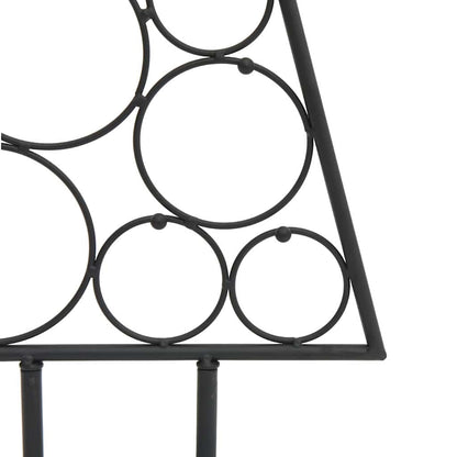 Julgran i metall svart 125 cm