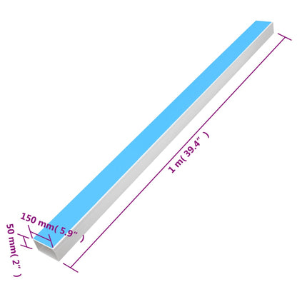 Kabelkanal självhäftande 150x50 mm 10 m PVC