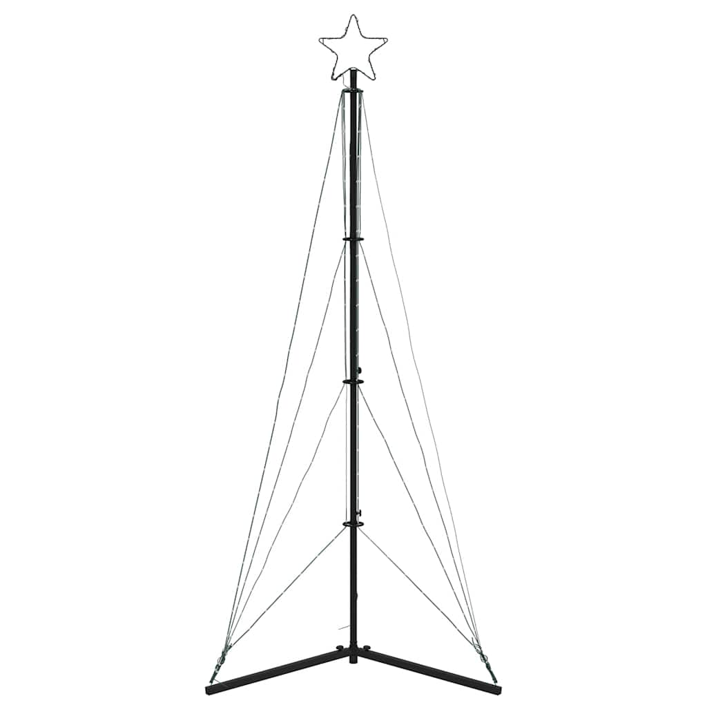 LED julgran 363 LEDs kallvit 182 cm