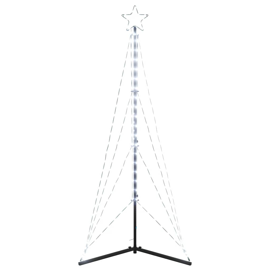 LED julgran 363 LEDs kallvit 182 cm