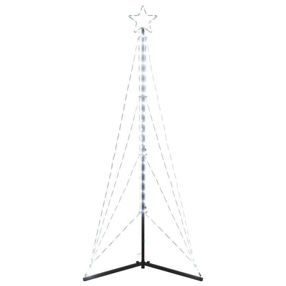 LED julgran 363 LEDs kallvit 182 cm