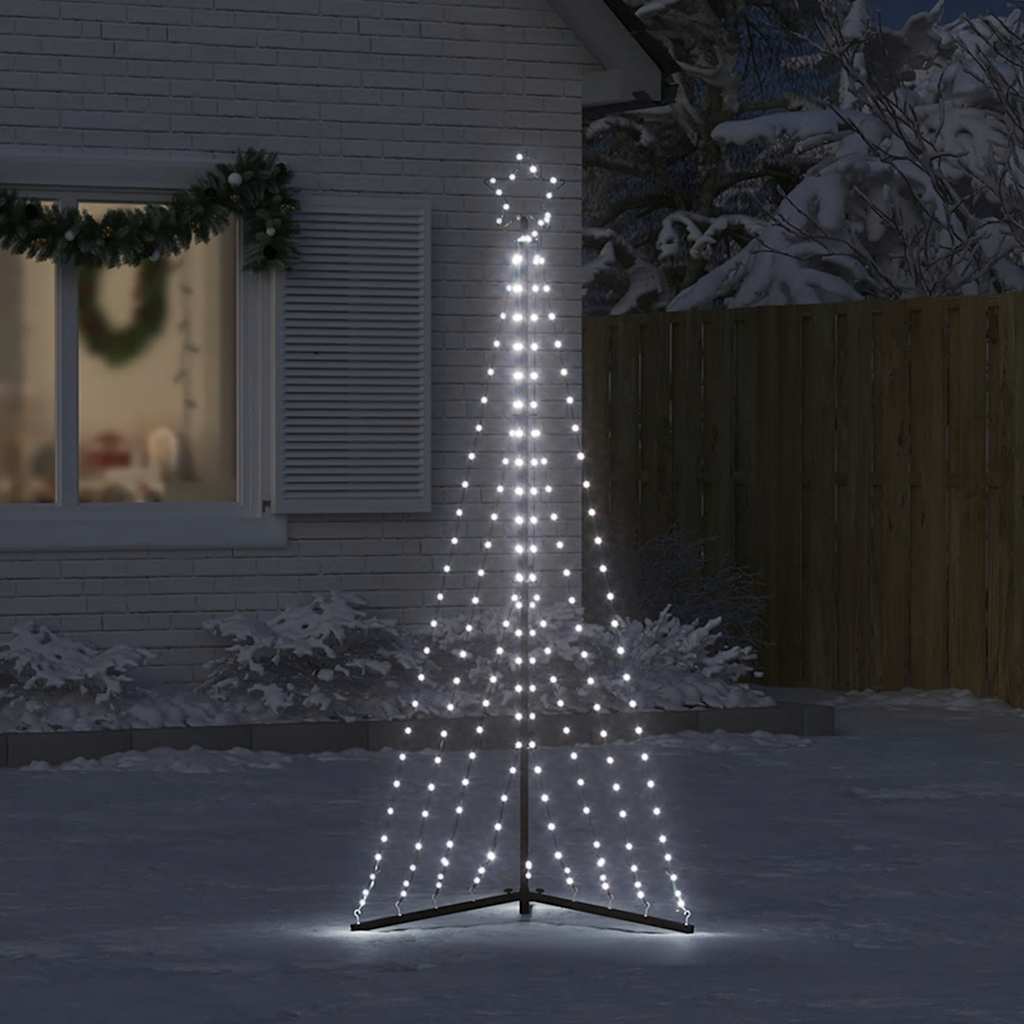 LED julgran 339 LEDs kallvit 180 cm