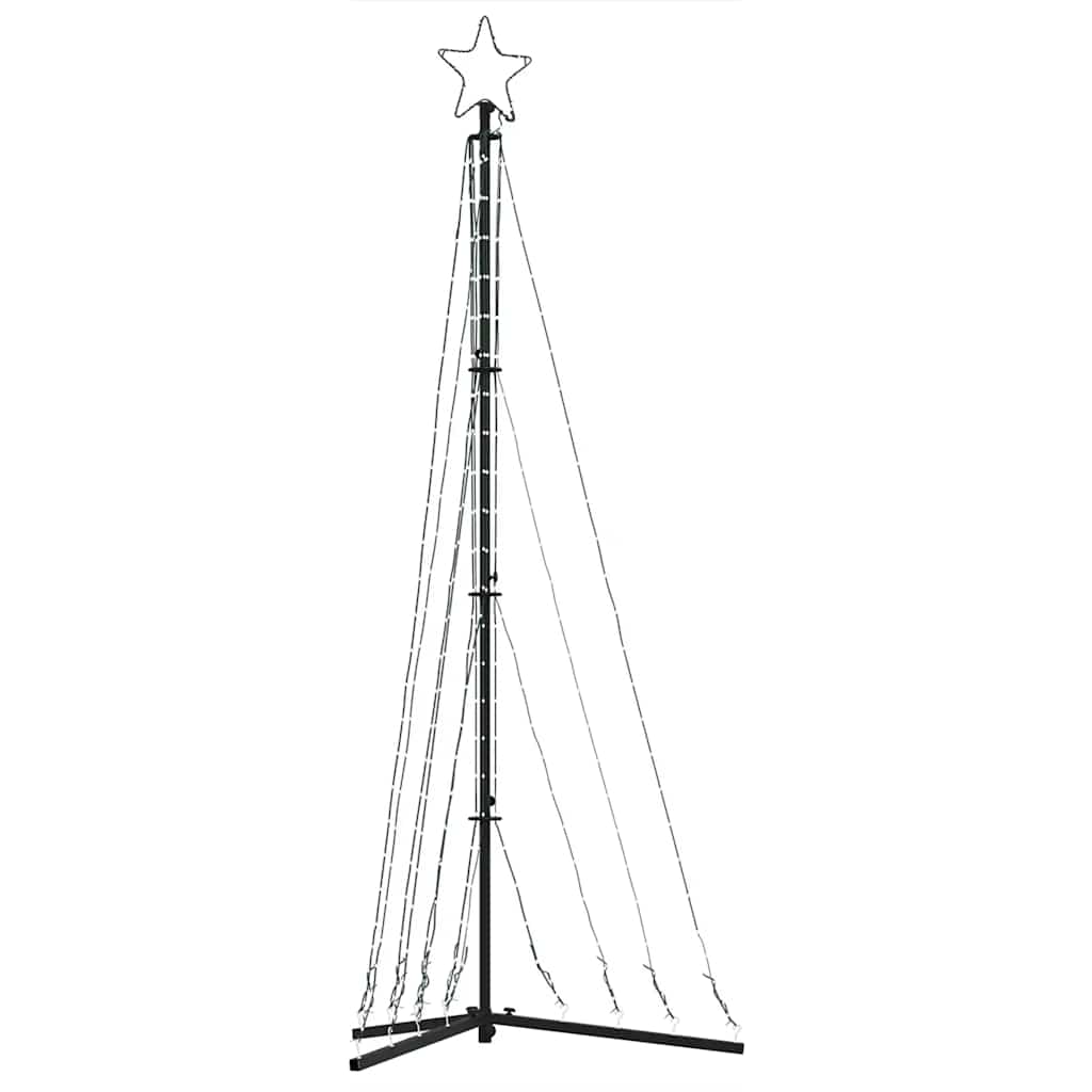 LED julgran 339 LEDs kallvit 180 cm