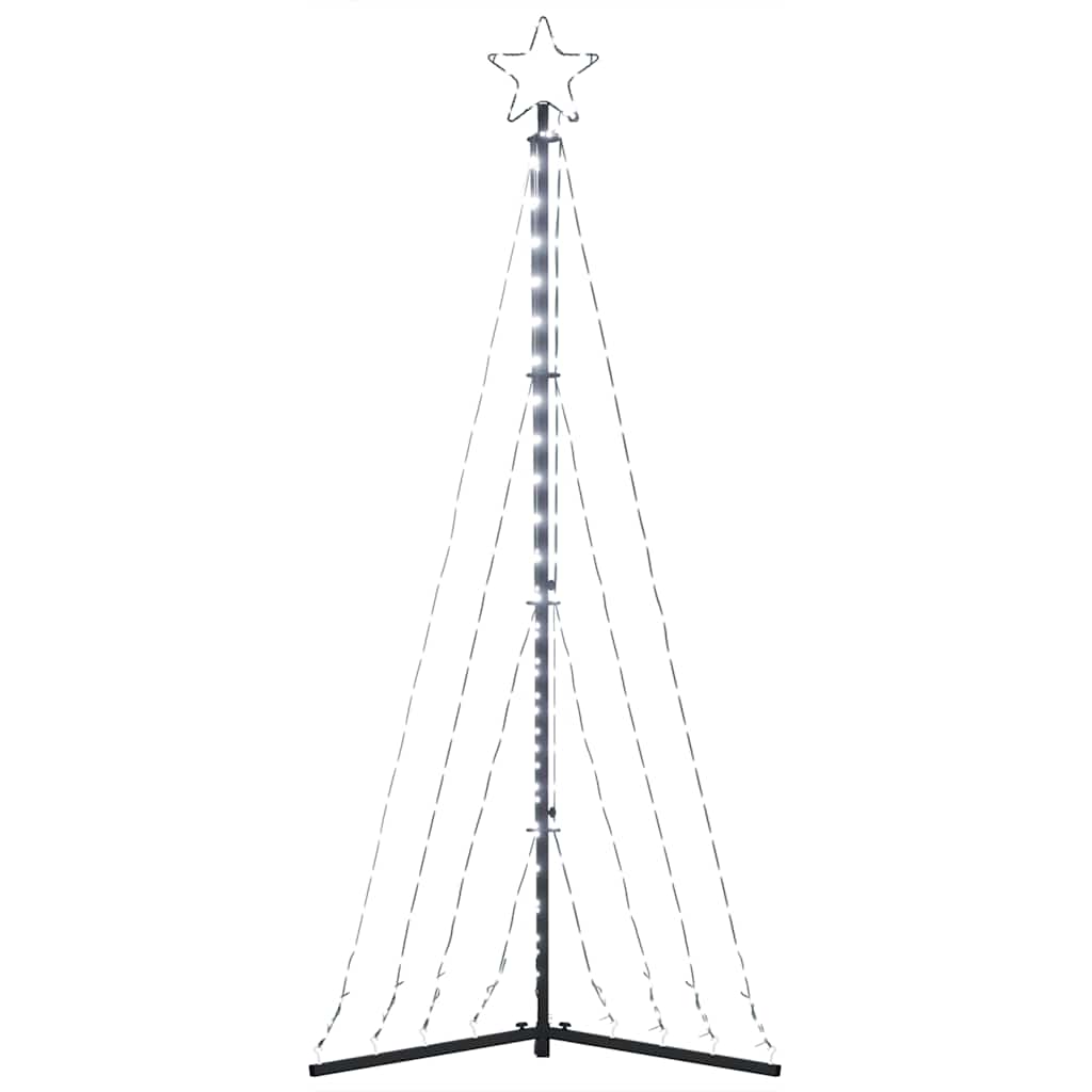 LED julgran 339 LEDs kallvit 180 cm