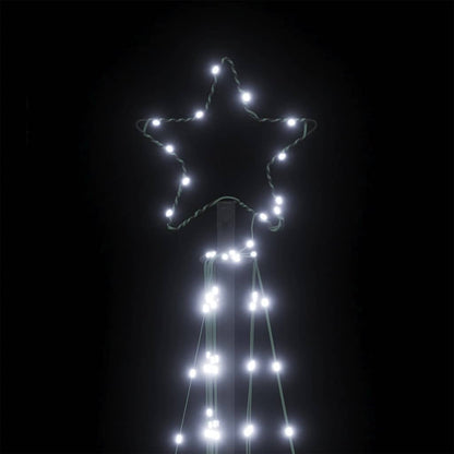 LED julgran 339 LEDs kallvit 180 cm