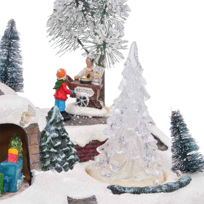 Julbord Flerfärgsdesign 23,5 x 16 x 18,5 cm Harts