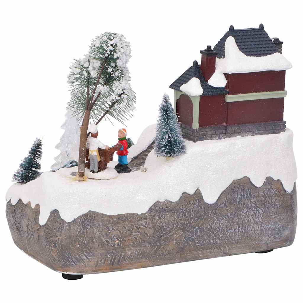 Julbord Flerfärgsdesign 23,5 x 16 x 18,5 cm Harts
