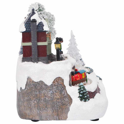 Julbord Flerfärgsdesign 23,5 x 16 x 18,5 cm Harts