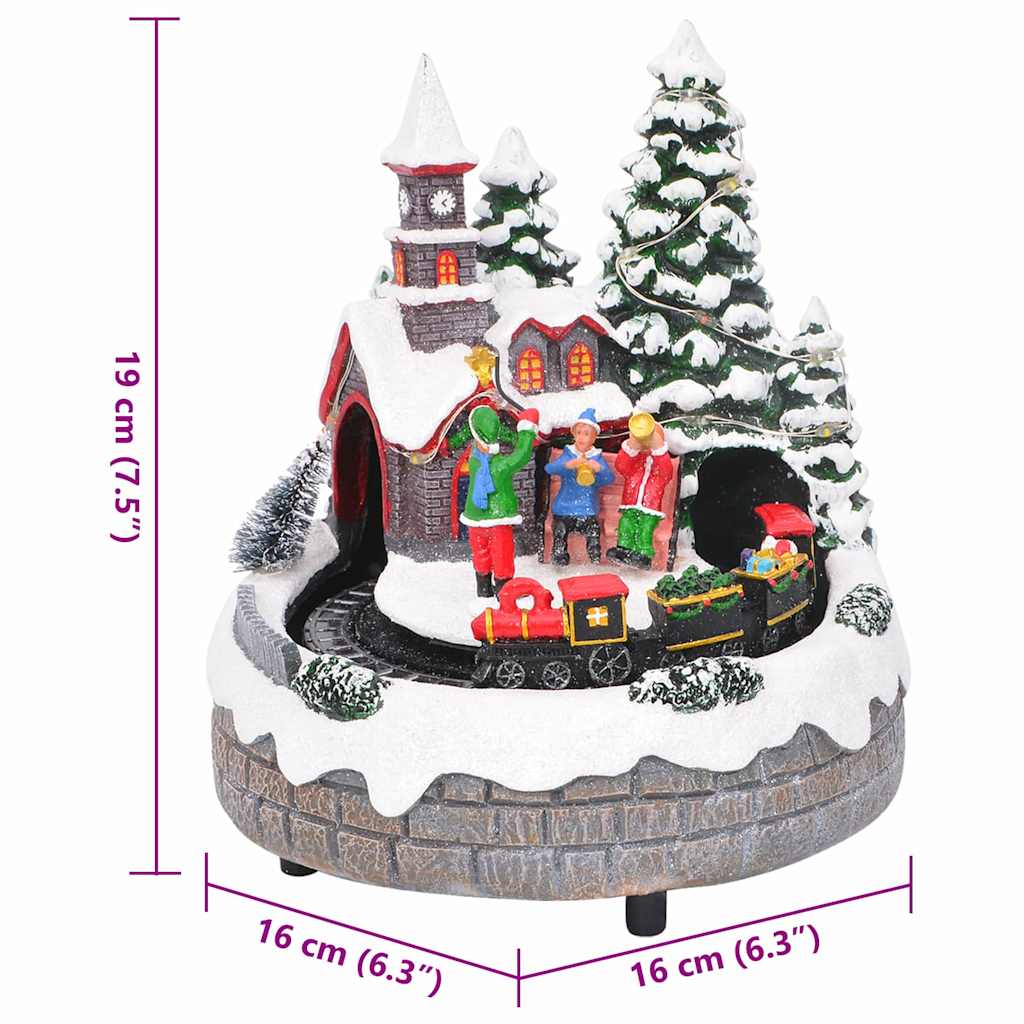 Julbord 16 x 16 x 19 cm Harts Flerfärgsdesign
