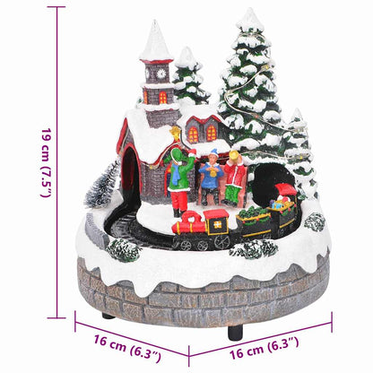 Julbord 16 x 16 x 19 cm Harts Flerfärgsdesign