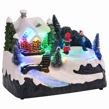 Mini julby 16 x 11,5 x 13 cm Plast Flerfärgsdesign