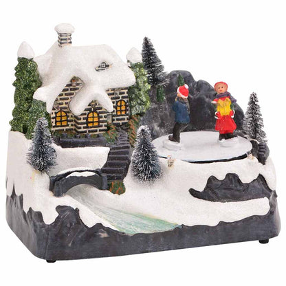 Mini julby 16 x 11,5 x 13 cm Plast Flerfärgsdesign