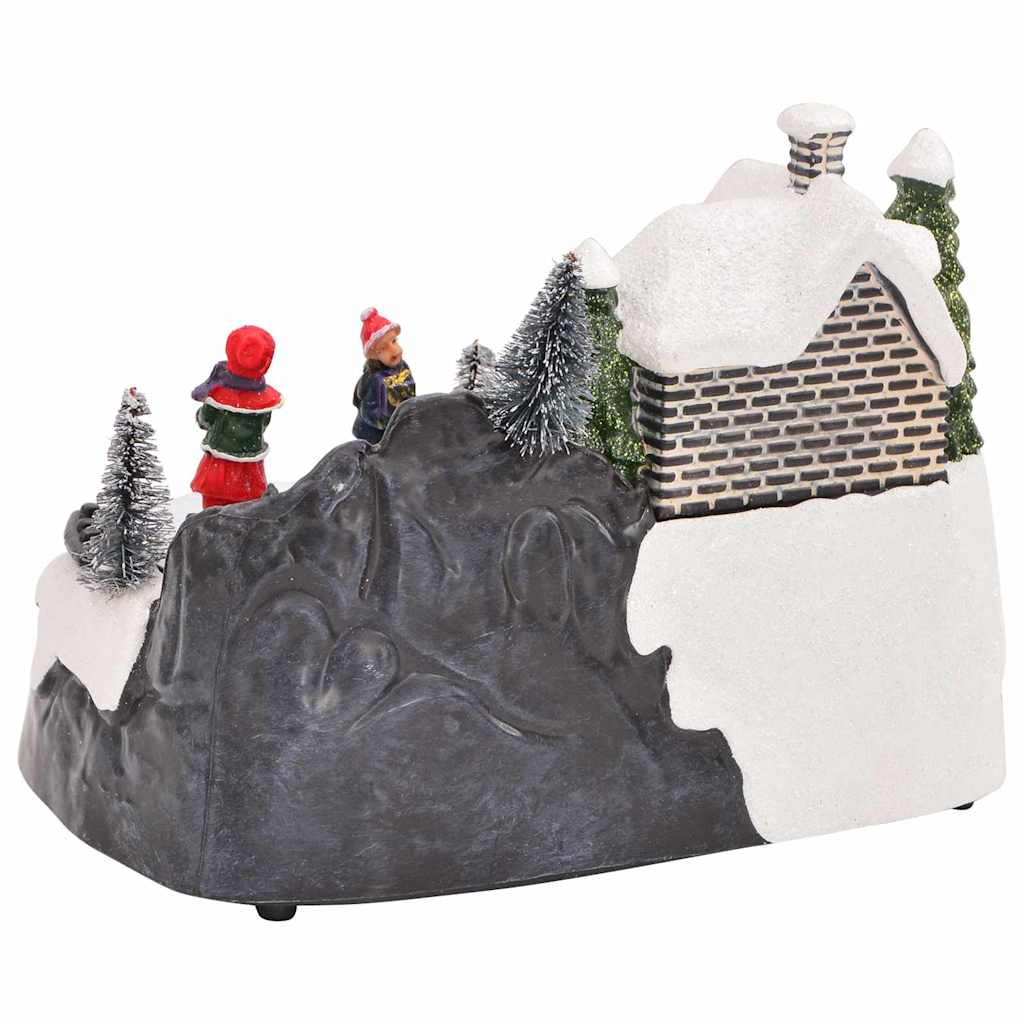 Mini julby 16 x 11,5 x 13 cm Plast Flerfärgsdesign