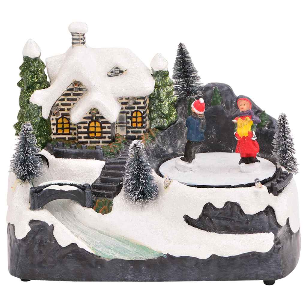 Mini julby 16 x 11,5 x 13 cm Plast Flerfärgsdesign