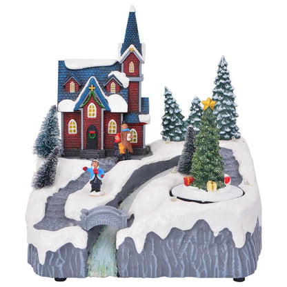 Julby dekoration 20,5 x 17 x 21 cm Plast Flerfärgsdesign