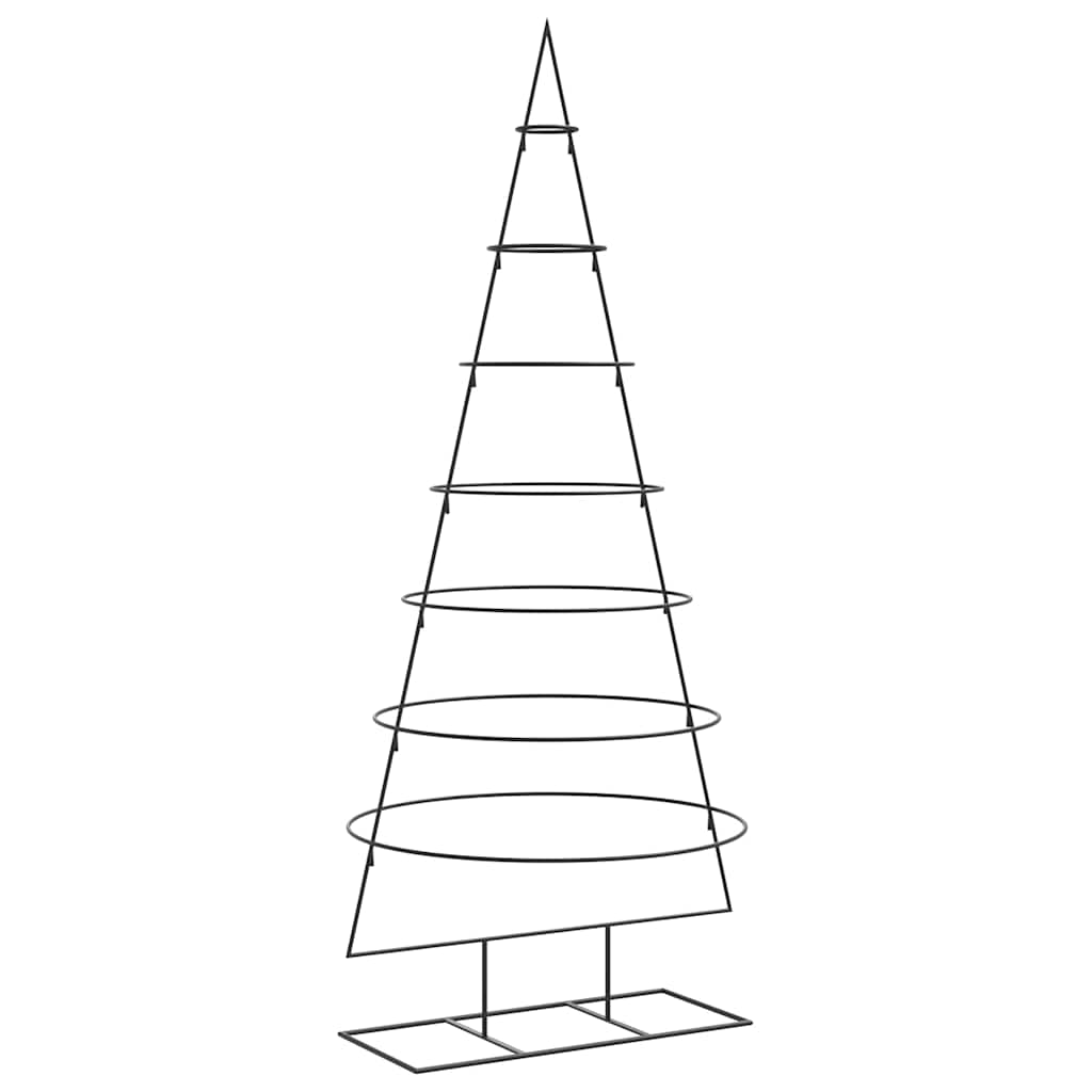 Julgran i metall svart 180 cm