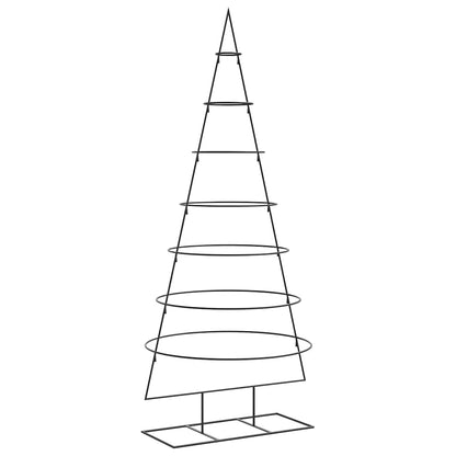 Julgran i metall svart 180 cm