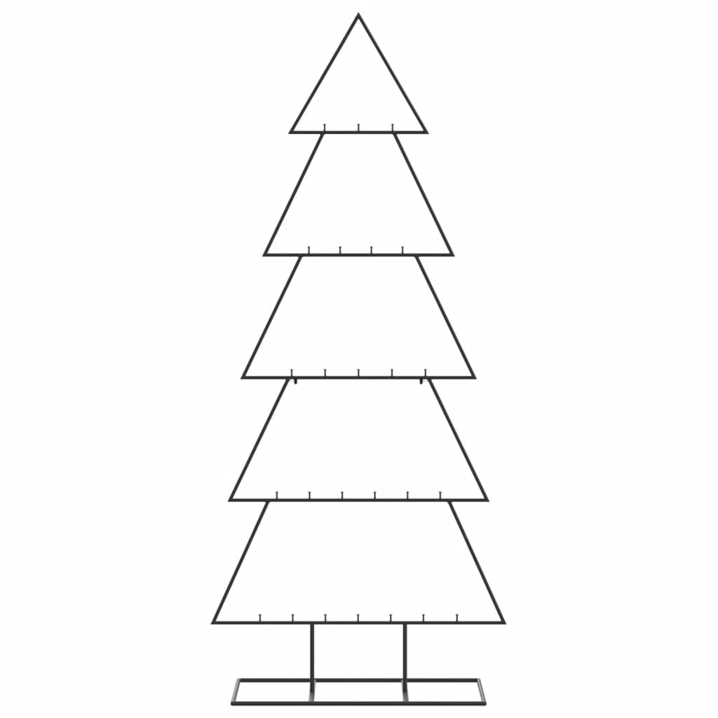 Julgran i metall svart 150 cm