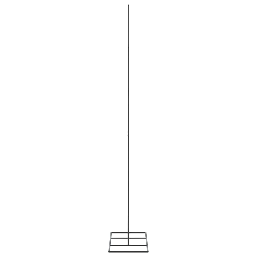 Julgran i metall svart 150 cm