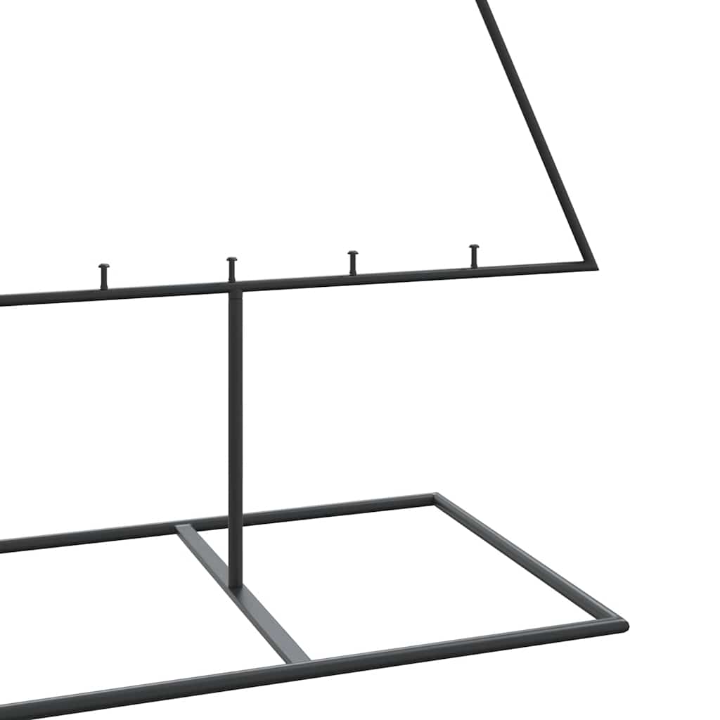 Julgran i metall svart 180 cm