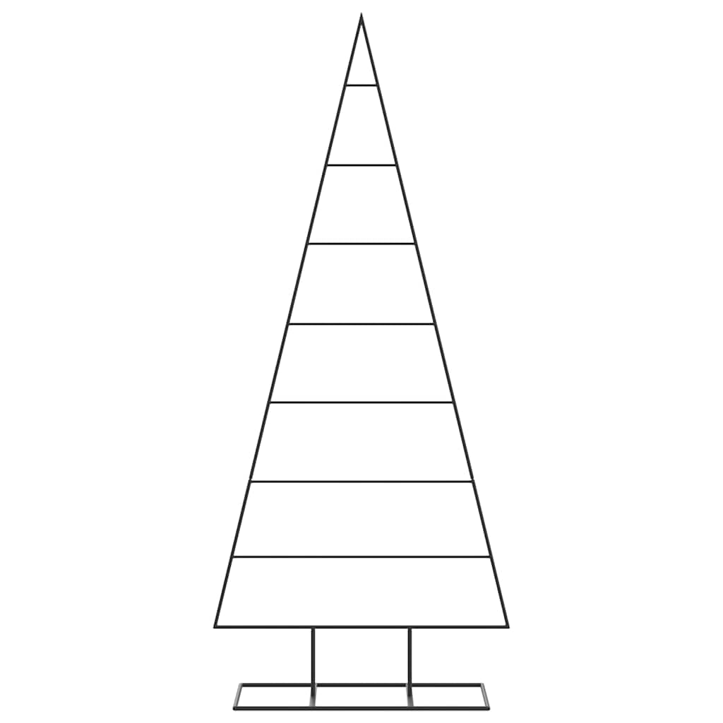 Julgran i metall svart 150 cm