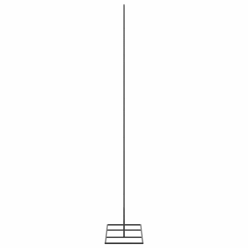 Julgran i metall svart 150 cm