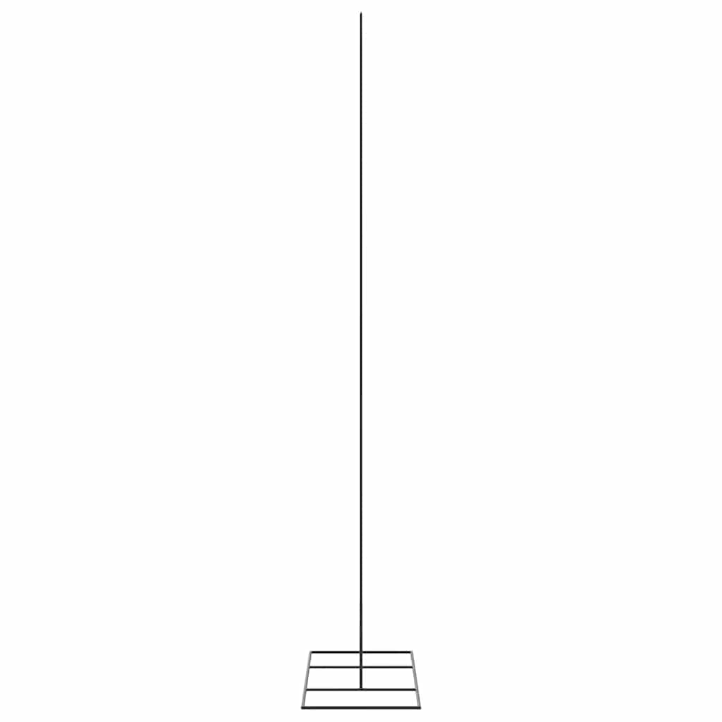 Julgran i metall svart 180 cm