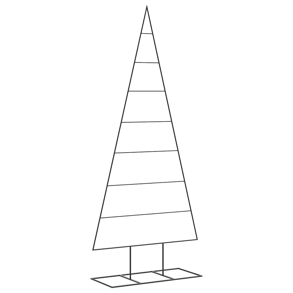 Julgran i metall svart 180 cm