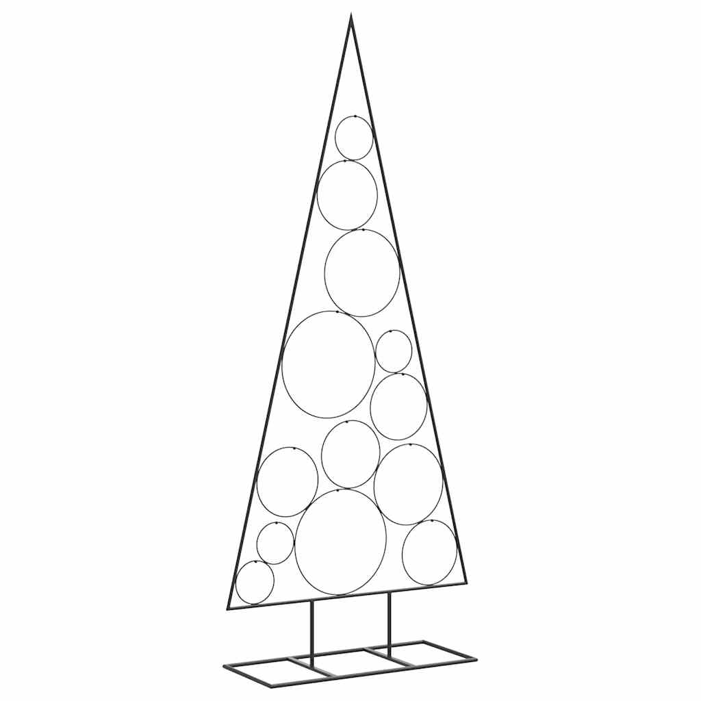 Julgran i metall svart 150 cm