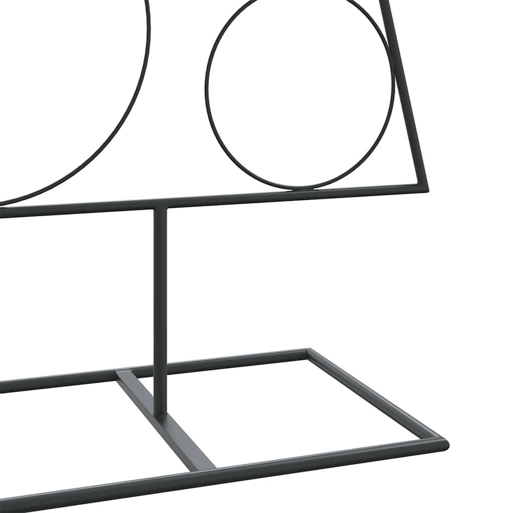 Julgran i metall svart 150 cm