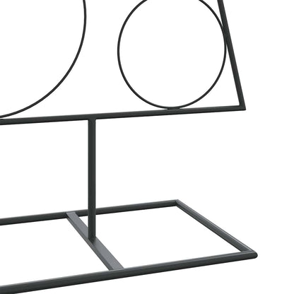 Julgran i metall svart 150 cm