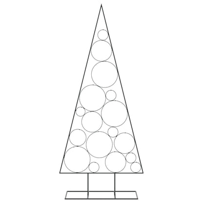Julgran i metall svart 180 cm