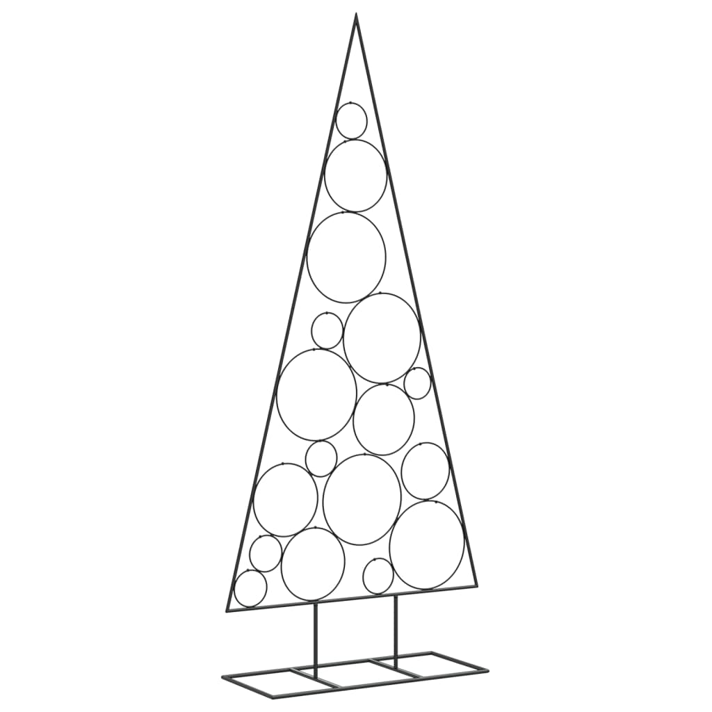 Julgran i metall svart 180 cm