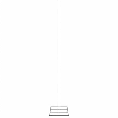 Julgran i metall svart 210 cm