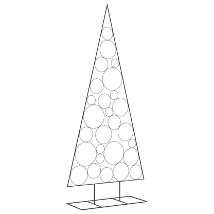 Julgran i metall svart 210 cm