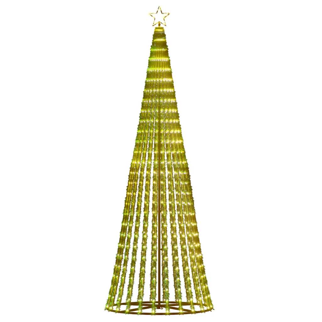 LED julgran 475 LEDs varmvit 247 cm