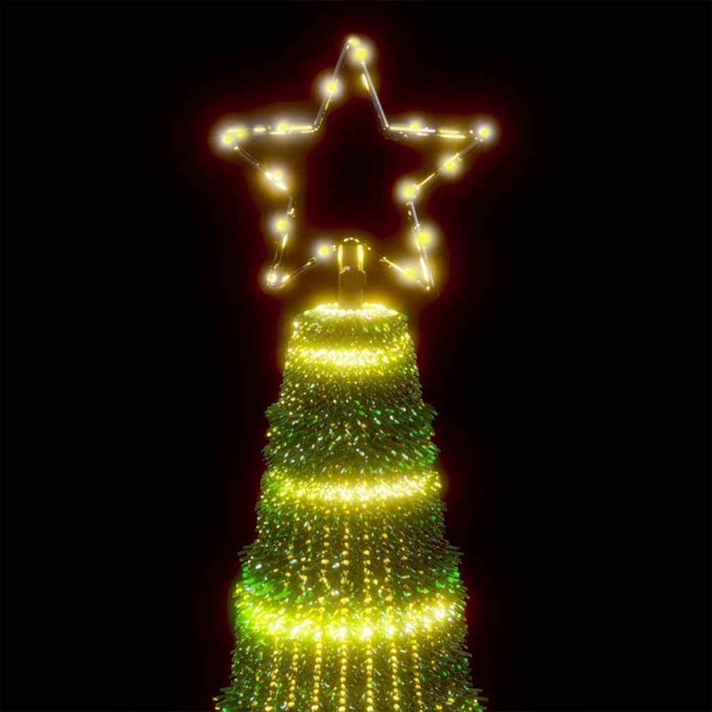 LED julgran 475 LEDs varmvit 247 cm