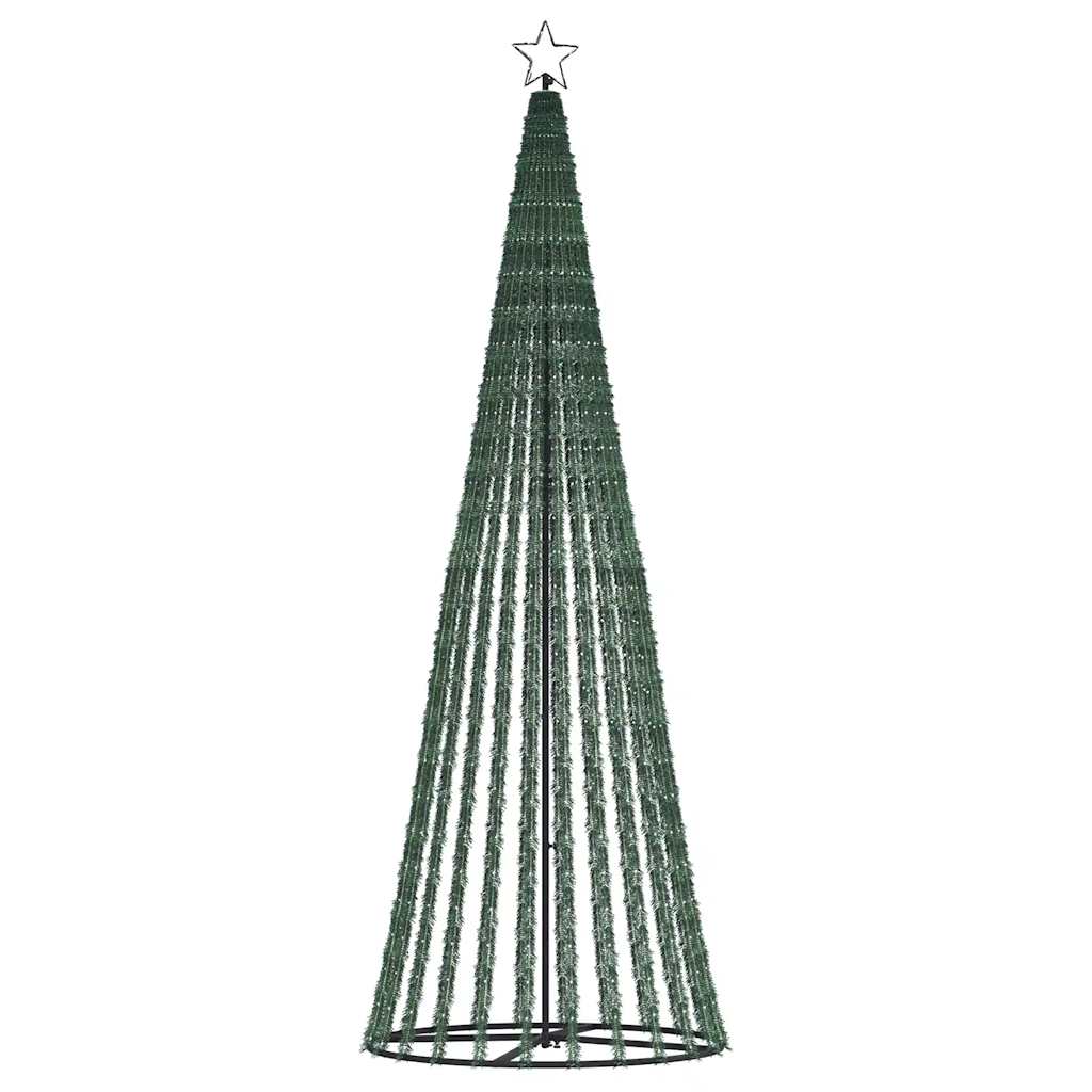LED julgran 475 LEDs flerfärgad 247 cm