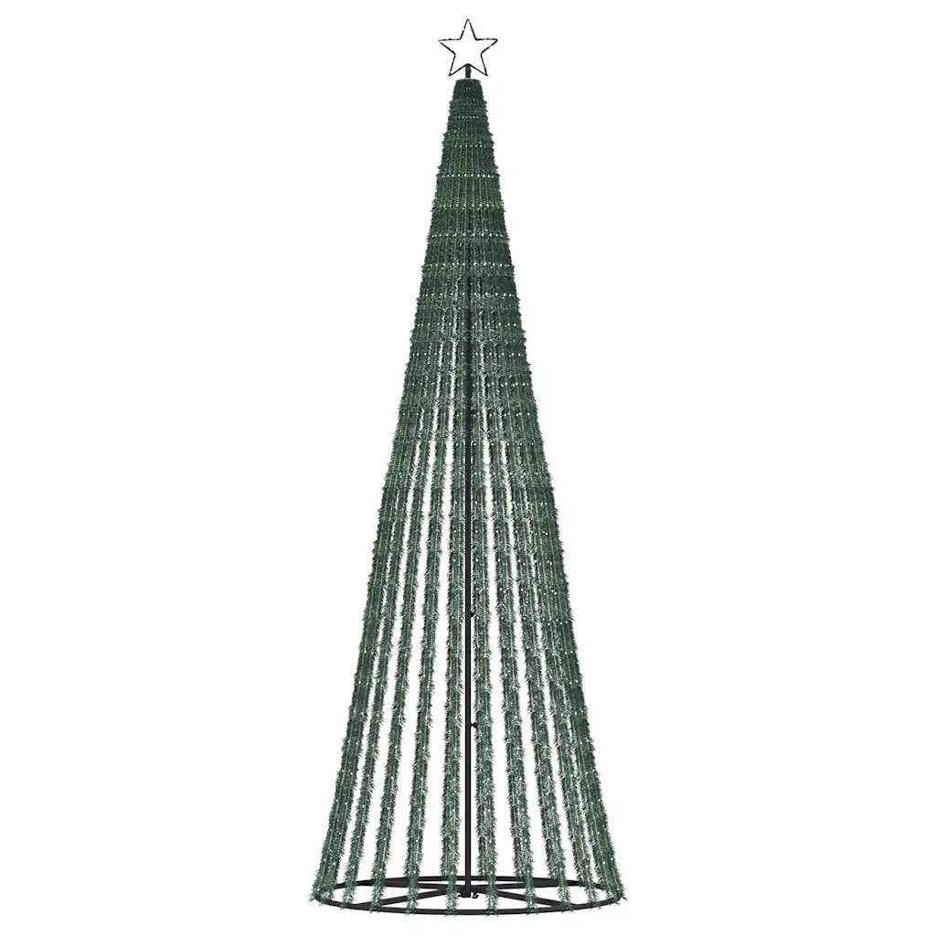 LED julgran 475 LEDs flerfärgad 247 cm