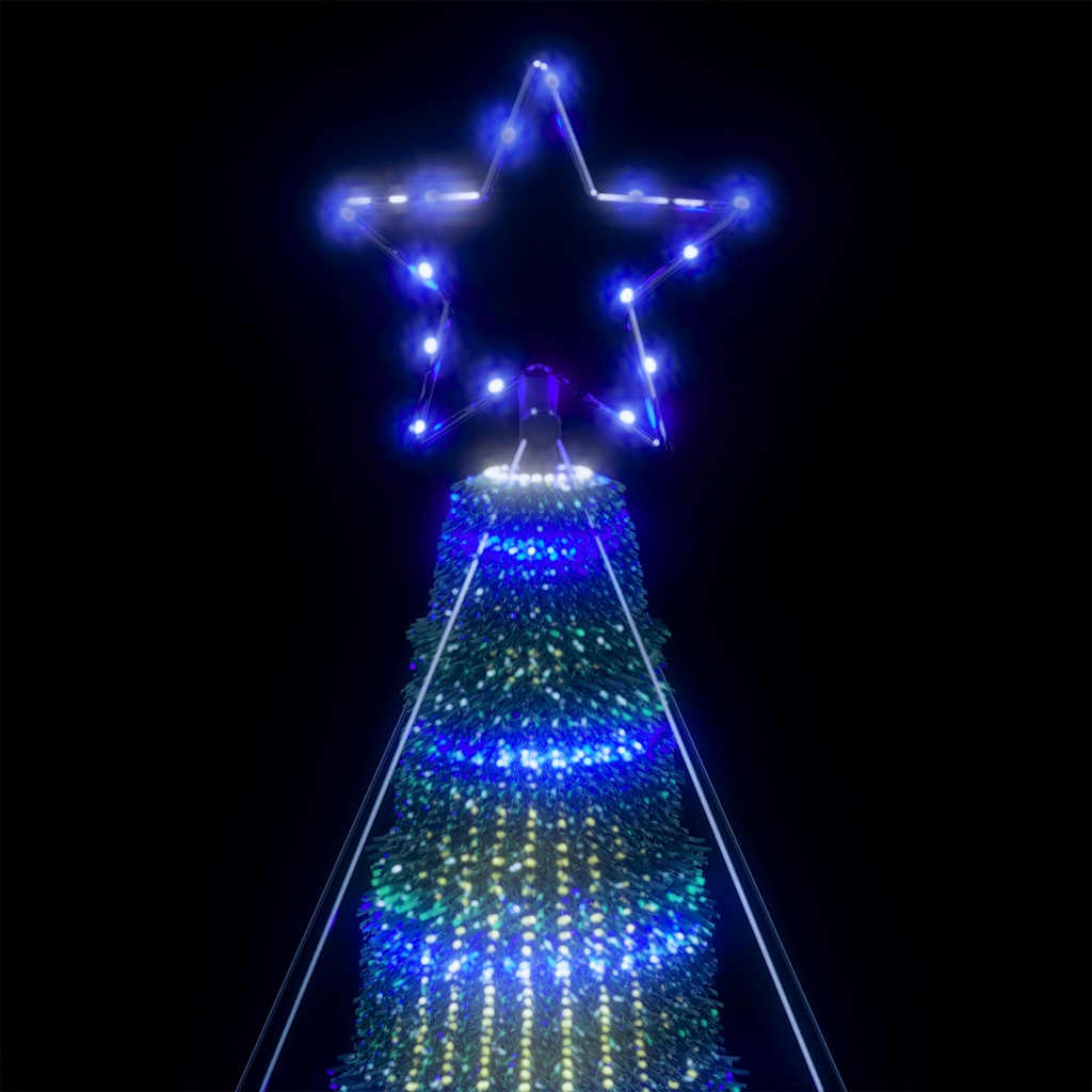LED julgran 1028 LED blå 403 cm