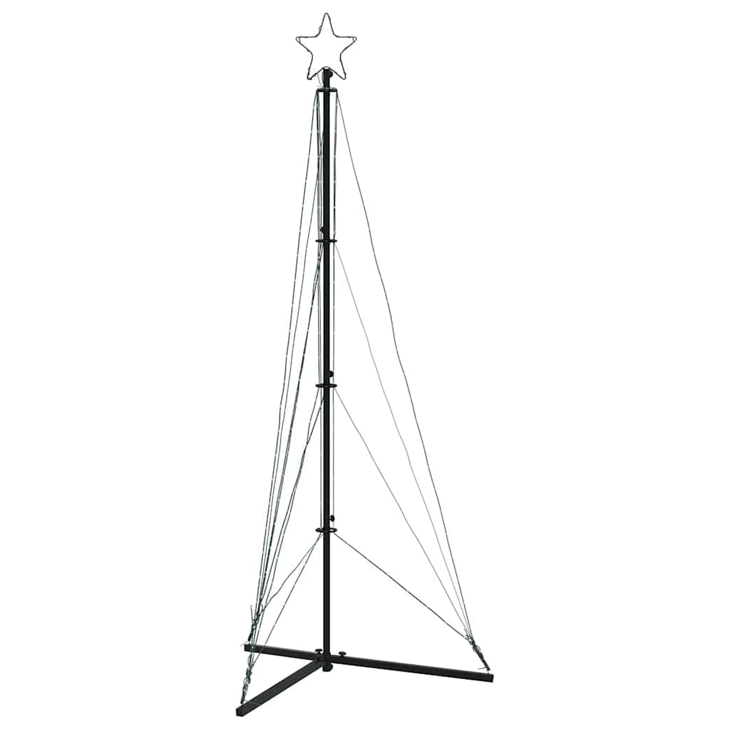 LED julgran 363 LEDs varmvit 182 cm